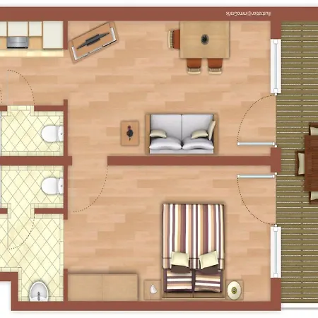 Alpenlodge, Ferienwohnung 15 تيرسي